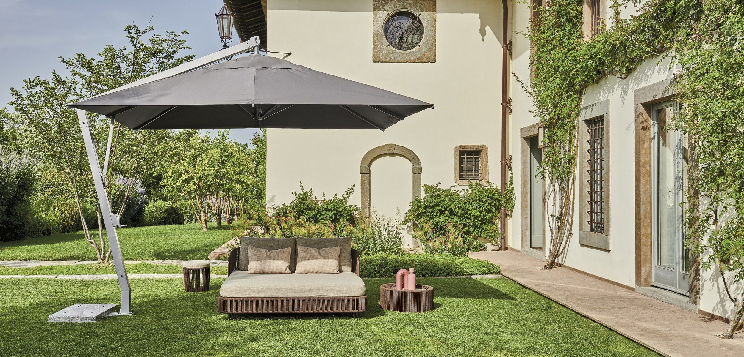 Анодированный алюминиевый квадратный зонтик Varaschin ARCH-00089214 - Вид №1