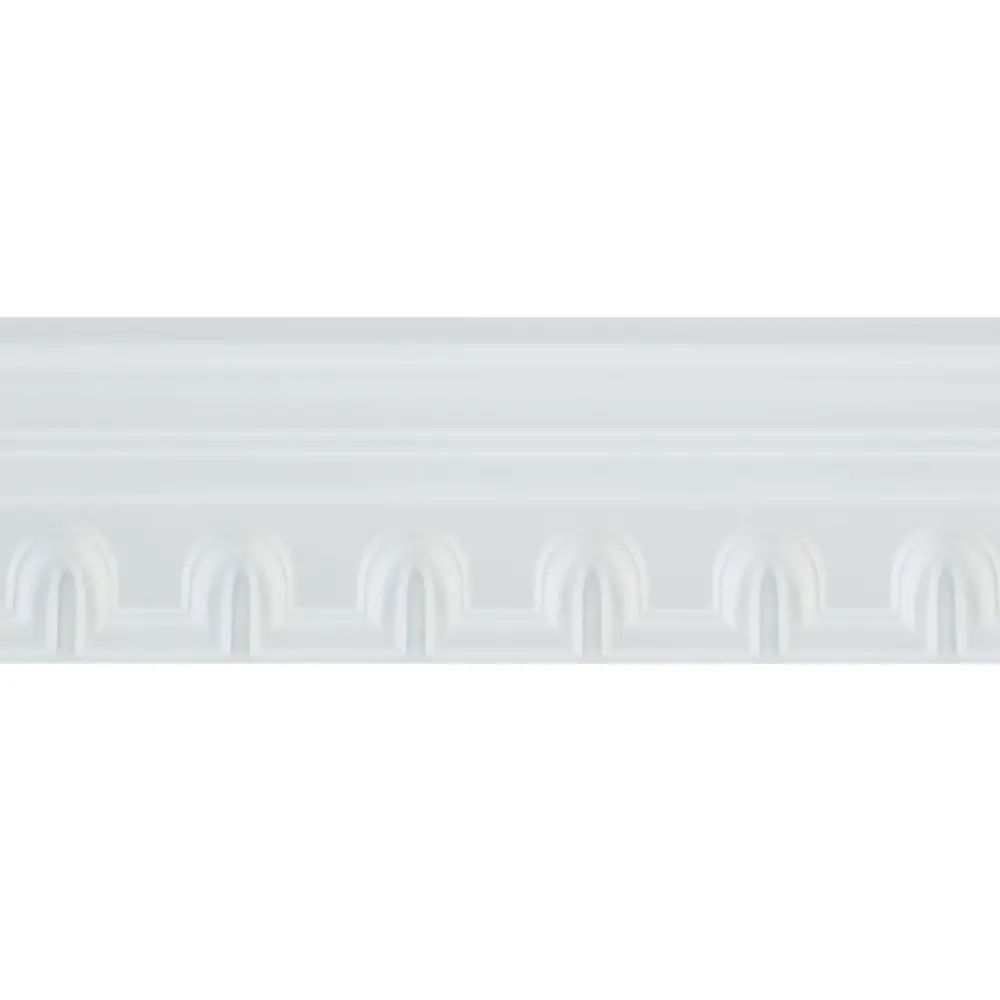 Плинтус потолочный полистирол Format 10509 KD белый 60х80х2000 мм STLM-2111584 - Вид №1