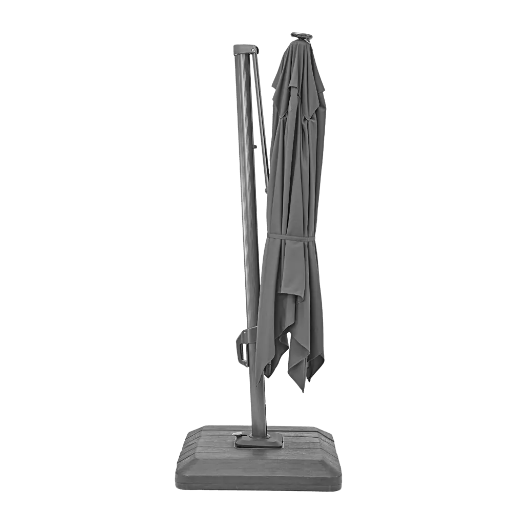 Садовый зонт Naterial 290x258x290 см серый STLM-2068443 - Вид №1