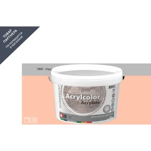 91365944 Краска фасадная Jub Acrilcolor 1009797-780f цвет темно-розовый матовый база A 2 л STLM-1392899