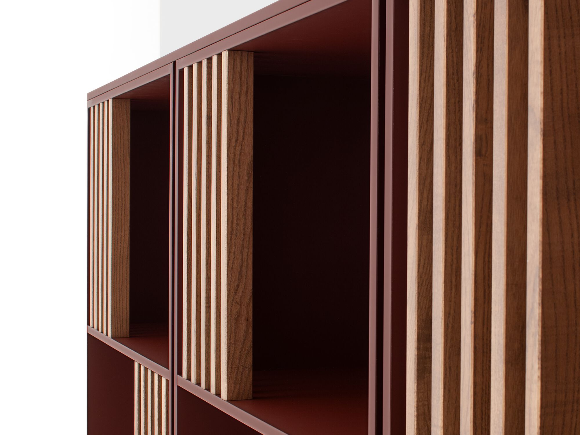 Висячий шкаф из грецкого ореха Morica Design Enjoy ARCH-00117839 - Вид №2