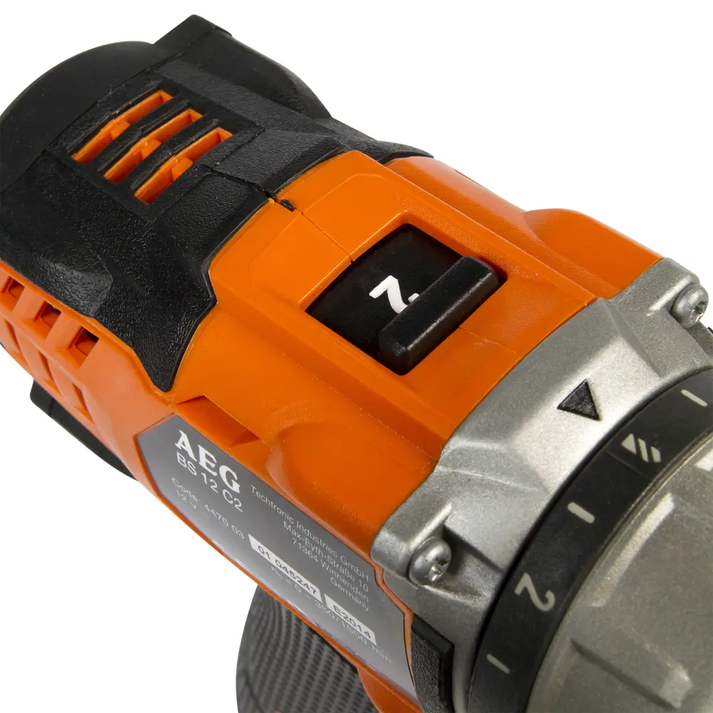 Шуруповерт аккумуляторный AEG BS 12C2, 12 В Li-ion 1.5 Ач STLM-2100049 - Вид №2