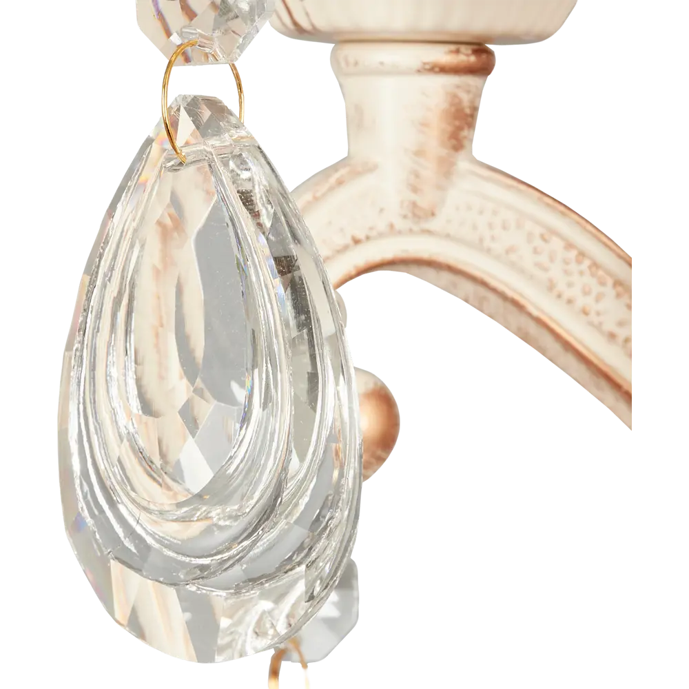 Бра Версаль 2xE14x60 Вт, металл, цвет белый Eurosvet STLM-2036085 - Вид №5