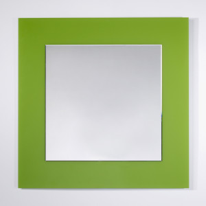 2517.132 Зеркало интерьерное Basic Green Square  Deknudt Sales DM