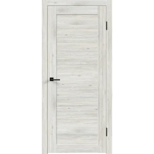 Комплект двери Тиволи глухая 80x200 см ПВХ цвет рустик серый без доборов