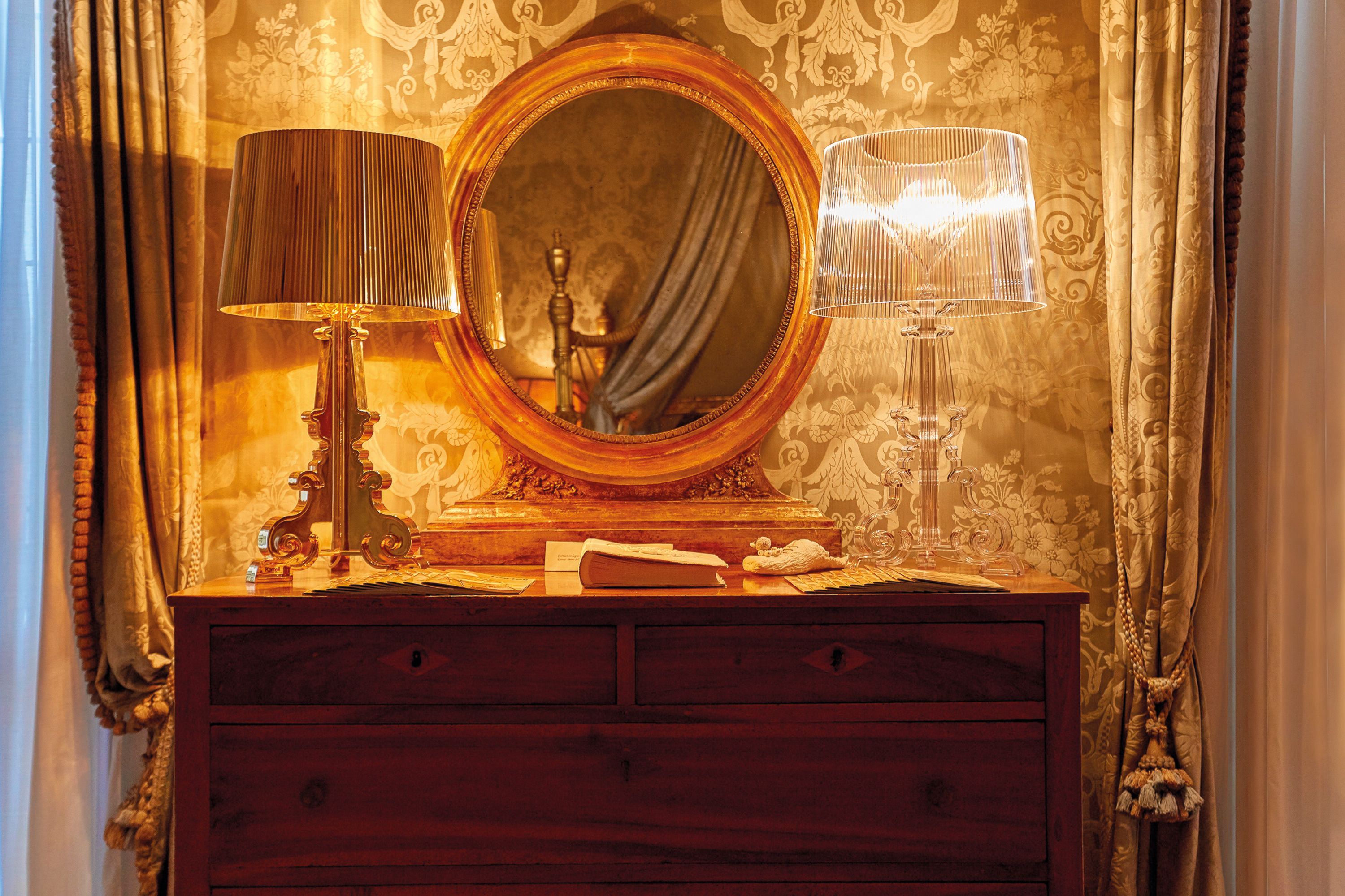 Поликарбонатная светодиодная настольная лампа с регулируемой яркостью Kartell BOURGIE ARCH-00127267 - Вид №39