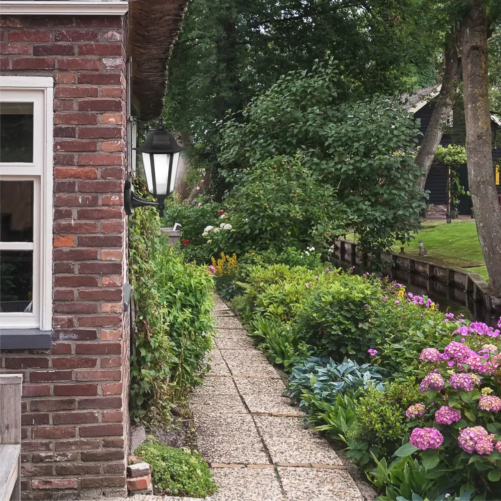 Светильник уличный настенный 6 граней цвет чёрный APEYRON STLM-2061832 - Вид №9