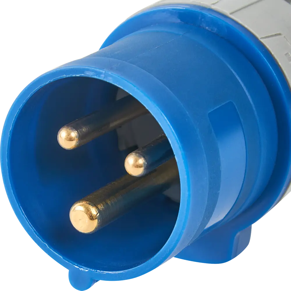 Вилка с заземлением IP44 на 250В 16А Legrand STLM-2177448 - Вид №1