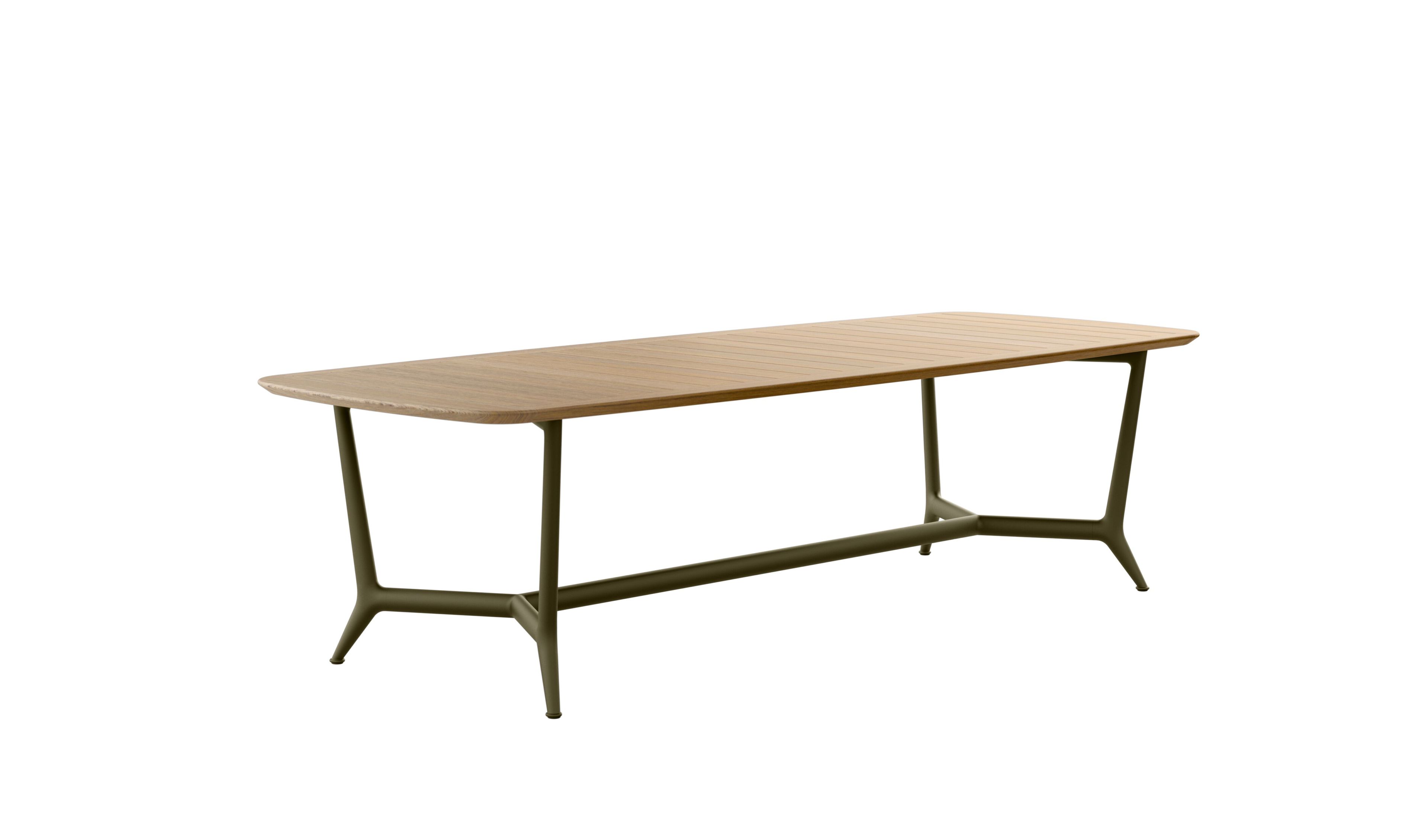 Прямоугольный садовый стол из тикового дерева B&B Italia Outdoor ARCH-00121005 - Вид №1