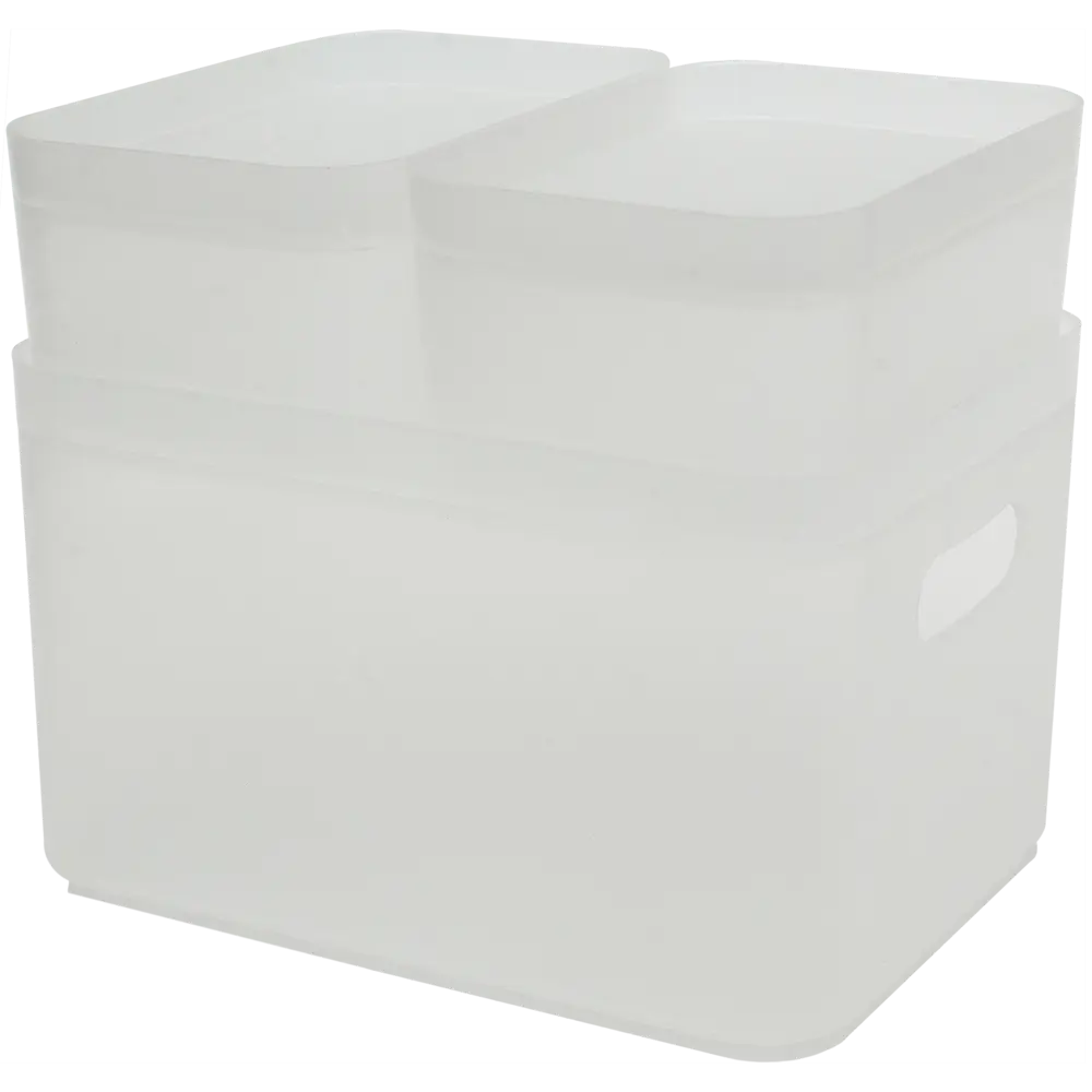 Набор органайзеров Berossi, пластик, цвет прозрачный, 3 шт STLM-2048561 - Вид №5