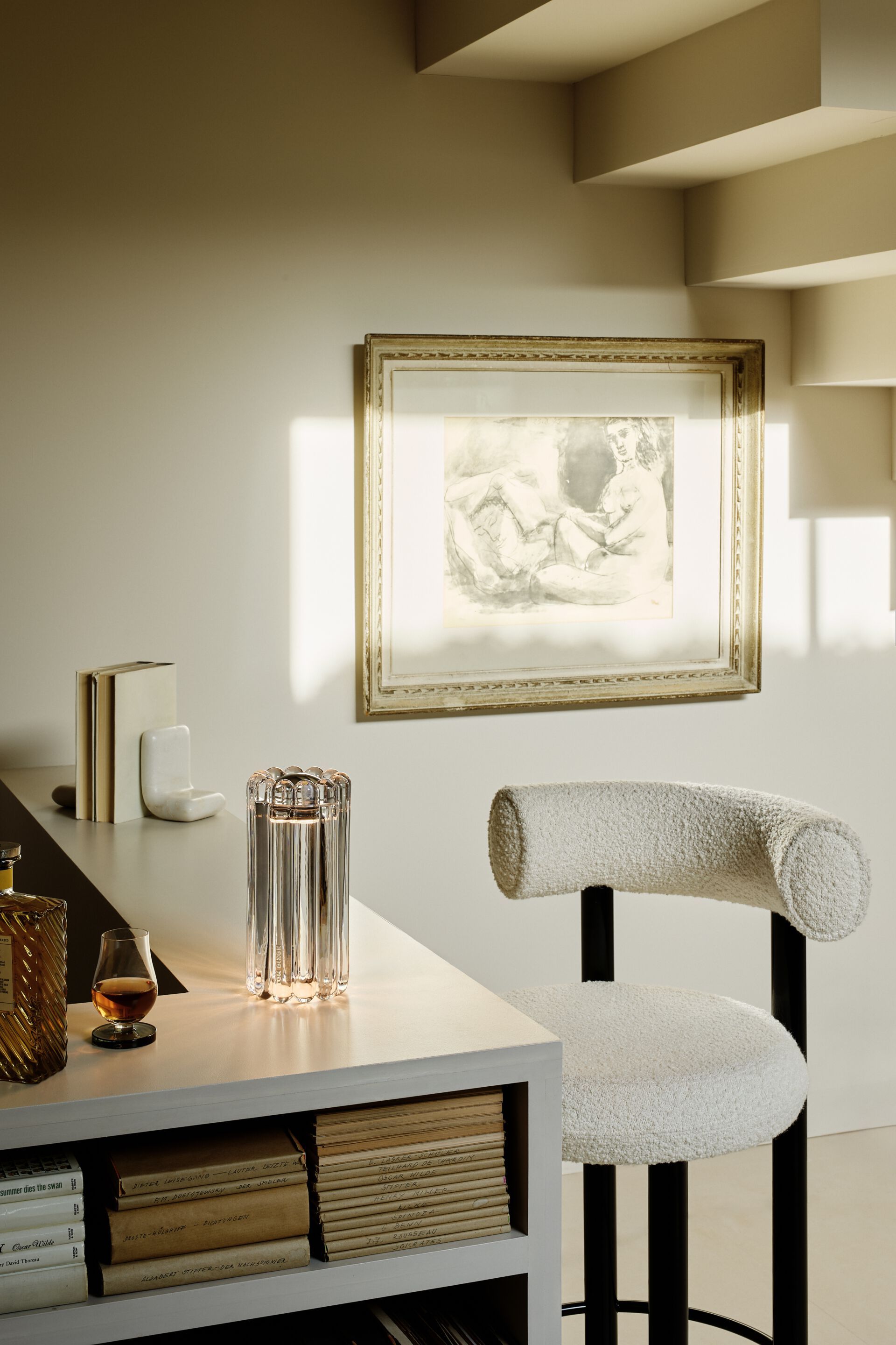 Стеклянная настольная лампа Tom Dixon пресс ARCH-00133734 - Вид №6