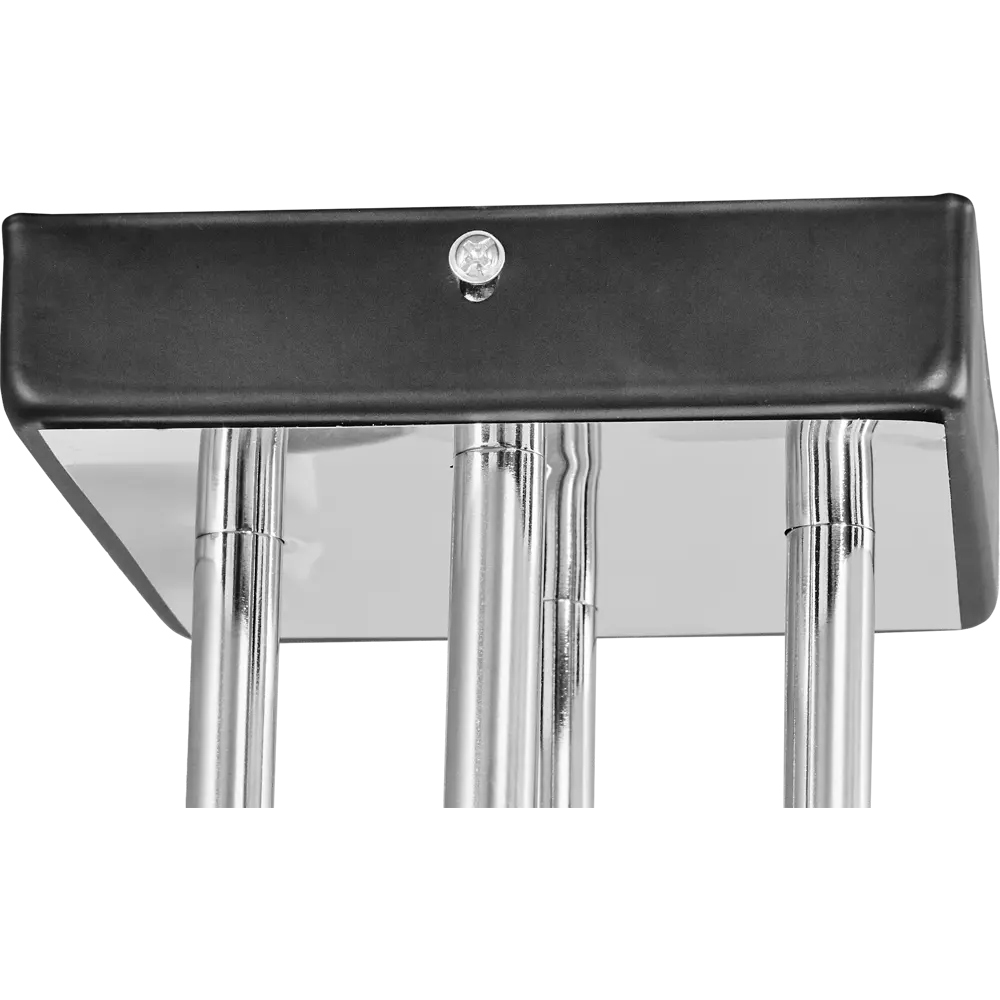 Люстра Тетро 8xE27x60 Вт, металл/стекло, цвет хром/чёрный/белый MW-Light STLM-2153372 - Вид №4