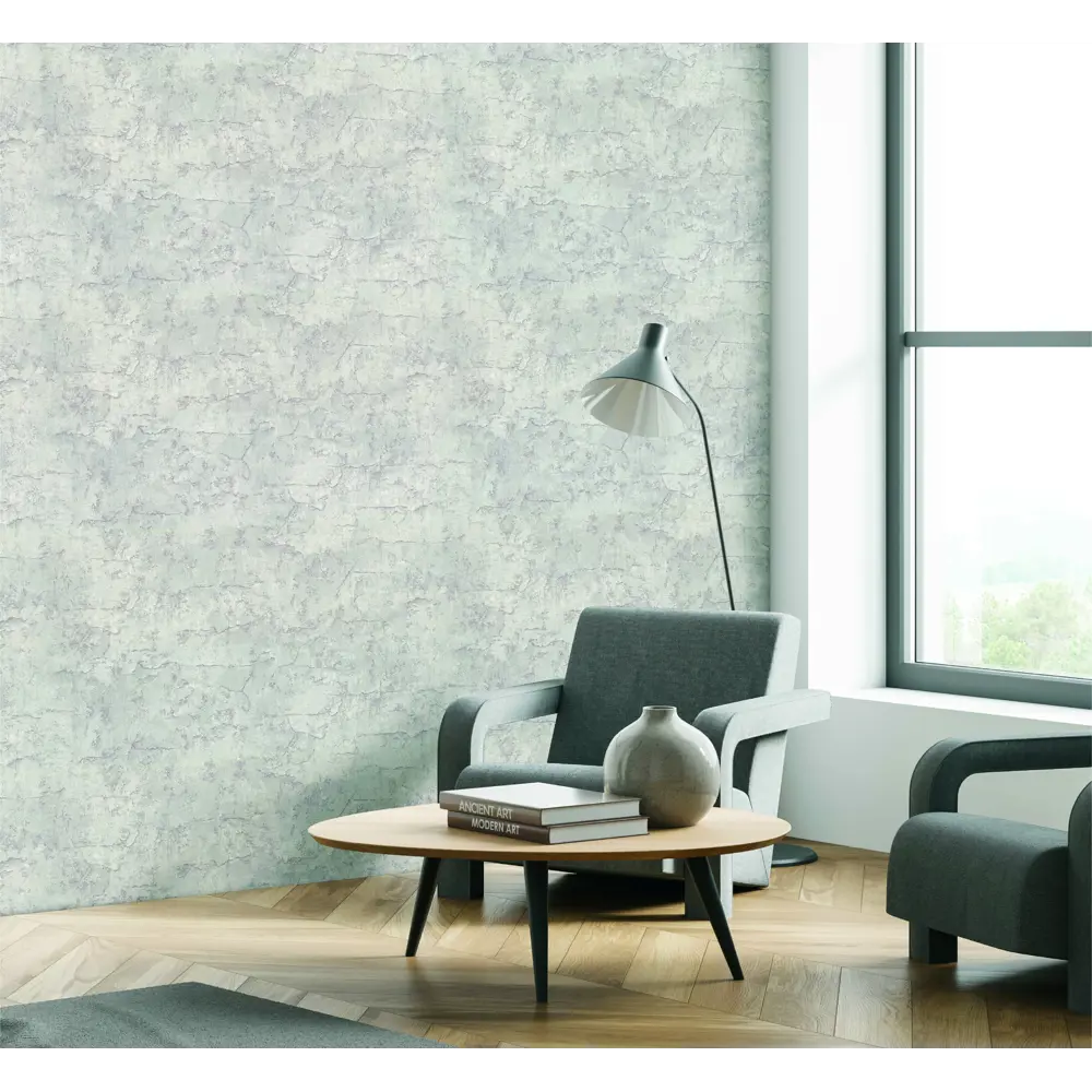 INSPIRE Antipolo - Флизелиновые обои серые под штукатурку 89349533 STLM-0813093 - Вид №3