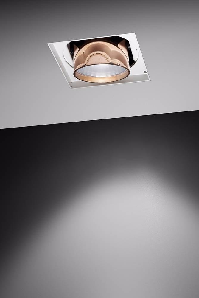 Регулируемый светодиодный прожектор с порошковым покрытием PURALUCE ORIENTE SQUARE ARCH-00100427 - Вид №1