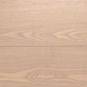 Массивная доска Amber Wood Белая Ночь Ясень Натур с брашью (Текстурированная) 300-1800х150 мм.
