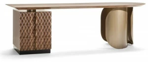OPERA CONTEMPORARY Прямоугольный деревянный стол с ящиками  48003/n