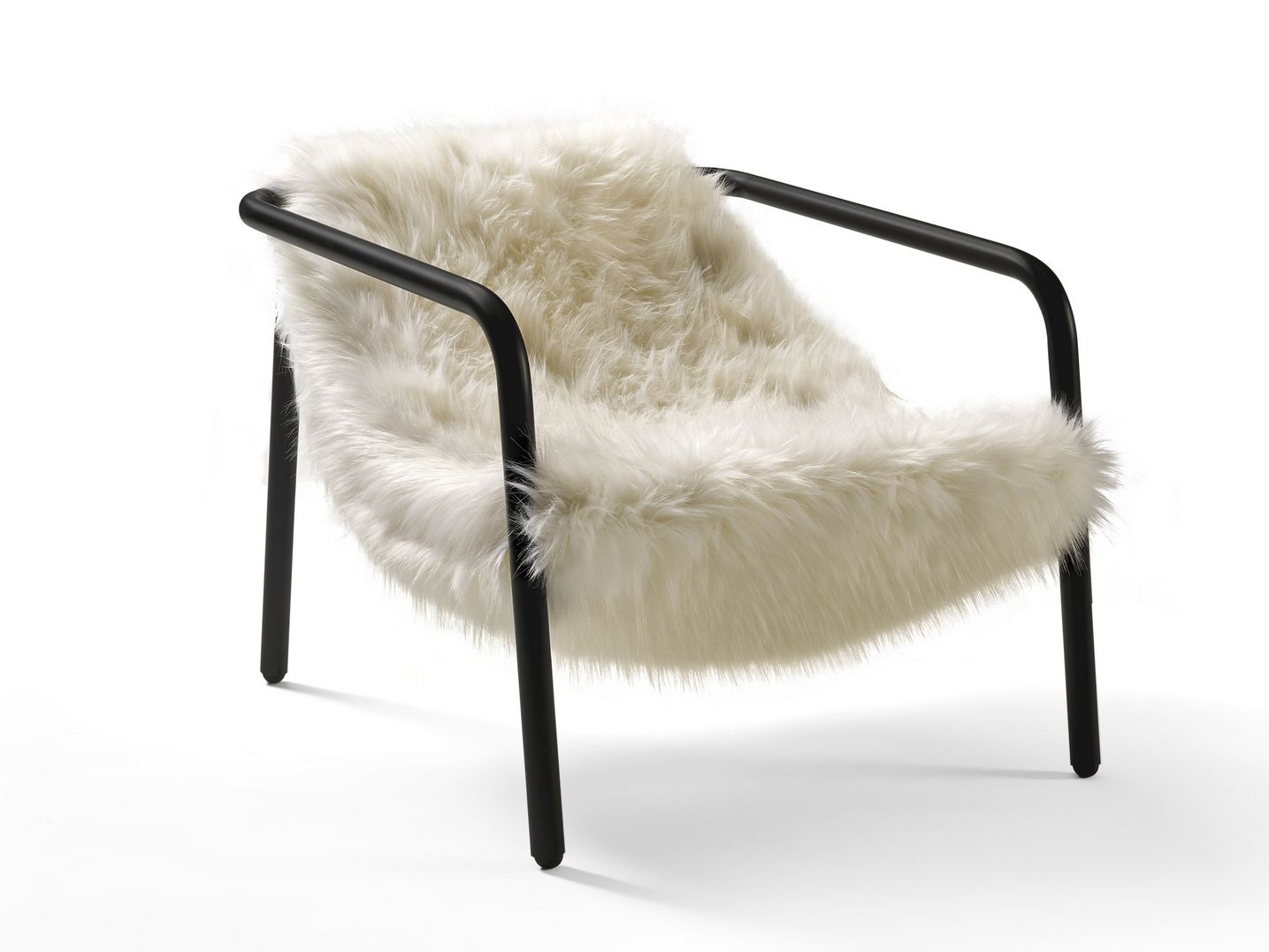 Меховое кресло с подлокотниками SANCAL ELLE MINI ARCH-00138704