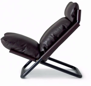 arflex Мягкое кожаное кресло с подголовником