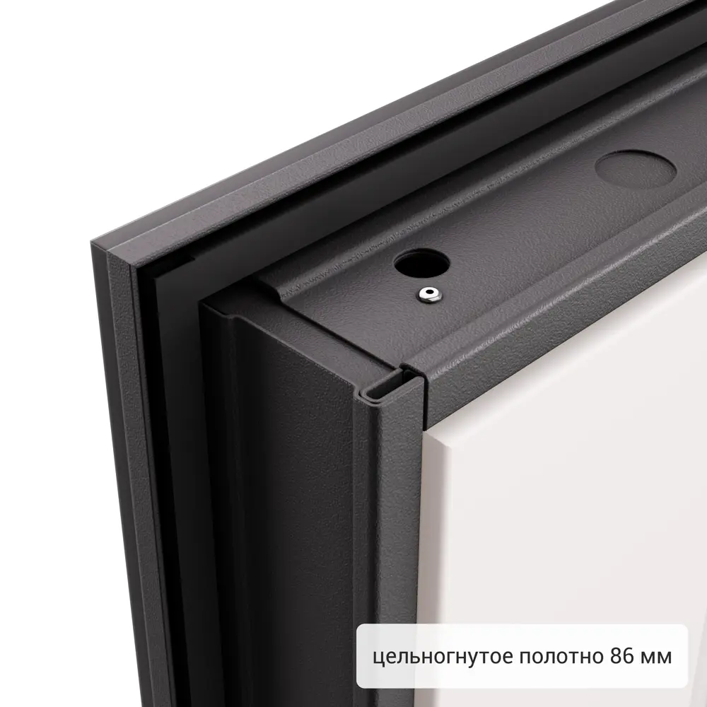 Дверь входная металлическая Фолд Арли 950 мм правая цвет белый TOREX STLM-2107381 - Вид №10