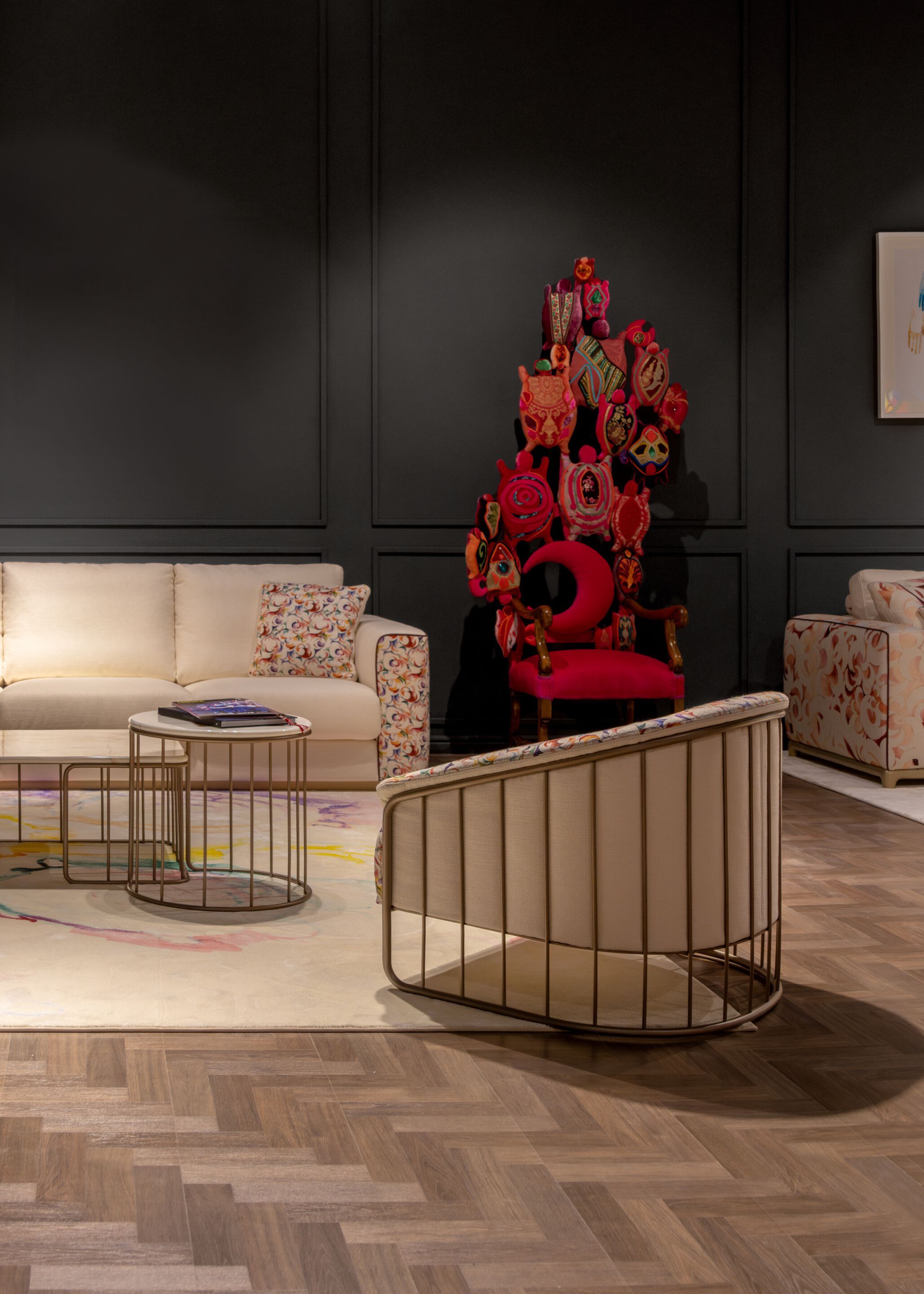 Тканевое кресло с подлокотниками Formitalia Charleston ARCH-00135517 - Вид №1