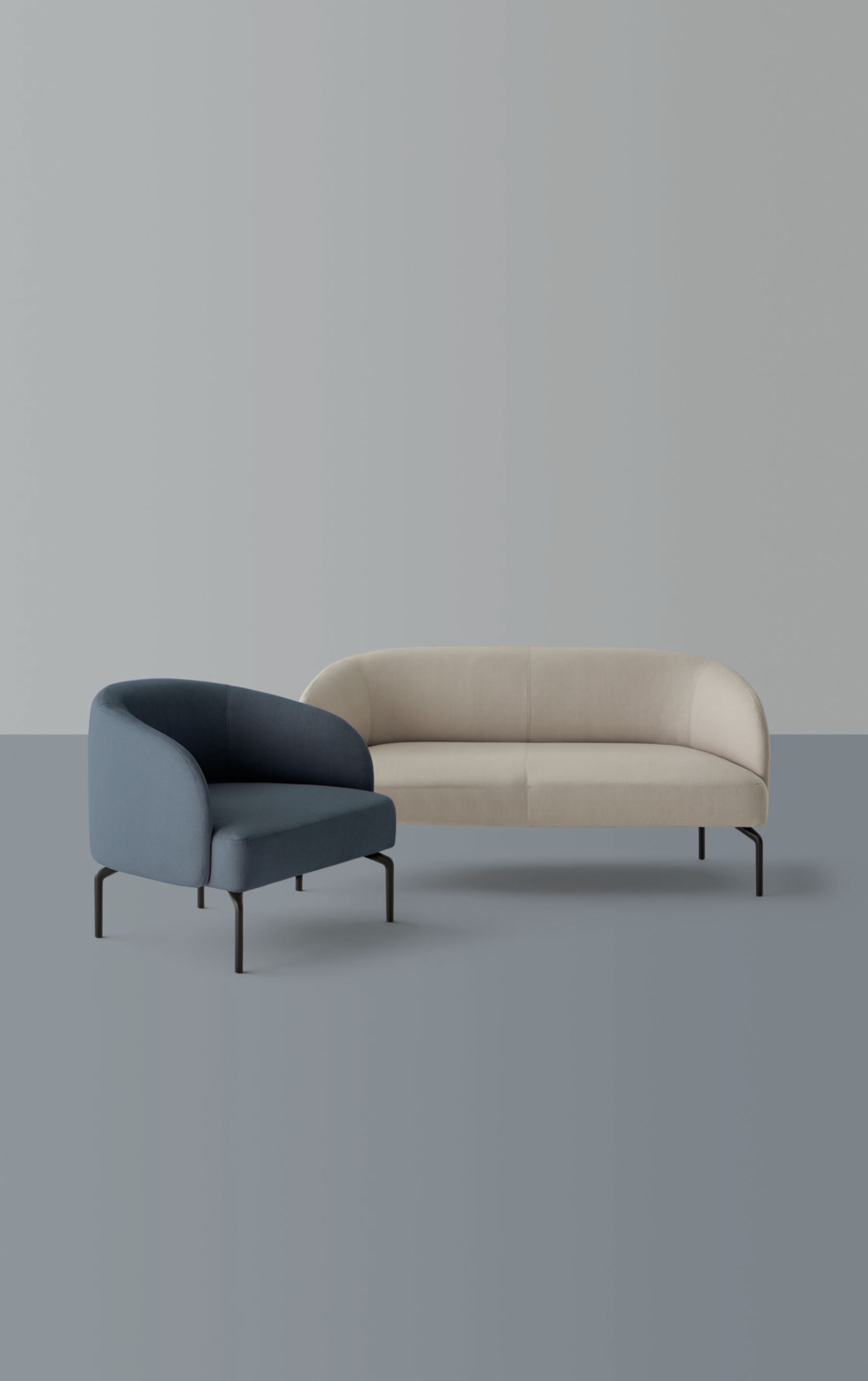 Тканевое кресло с подлокотниками INCLASS Kern ARCH-00120895 - Вид №6