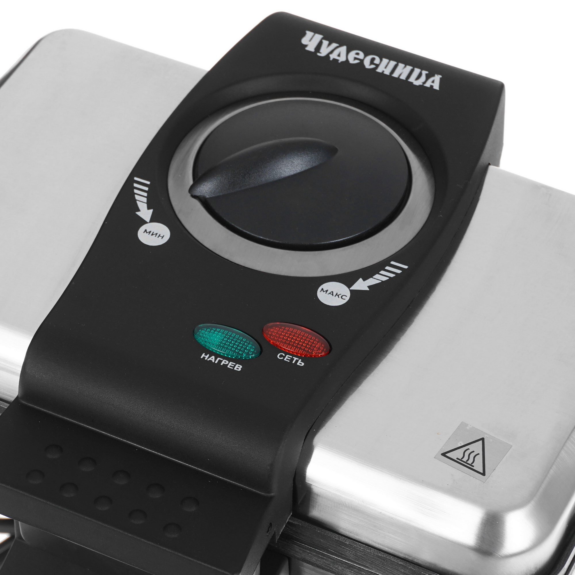 5084610 Вафельница Чудесница ЭВ-3Ч серебристый STDN-0027396 - Вид №4