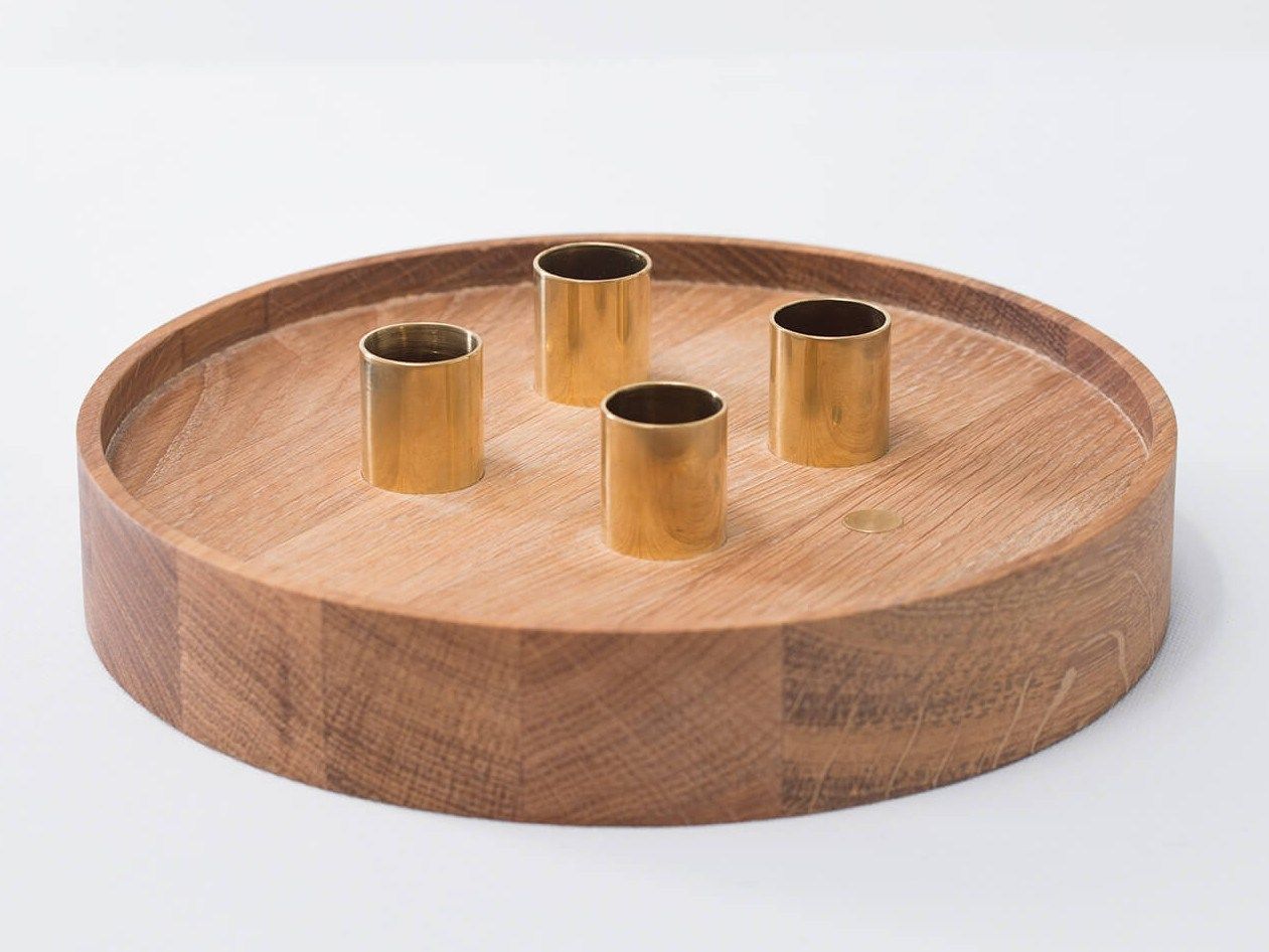 Деревянные подсвечники ST FURNITURE ENLIGHTENMENT 4 CANDLEHOLDER ARCH-00009209