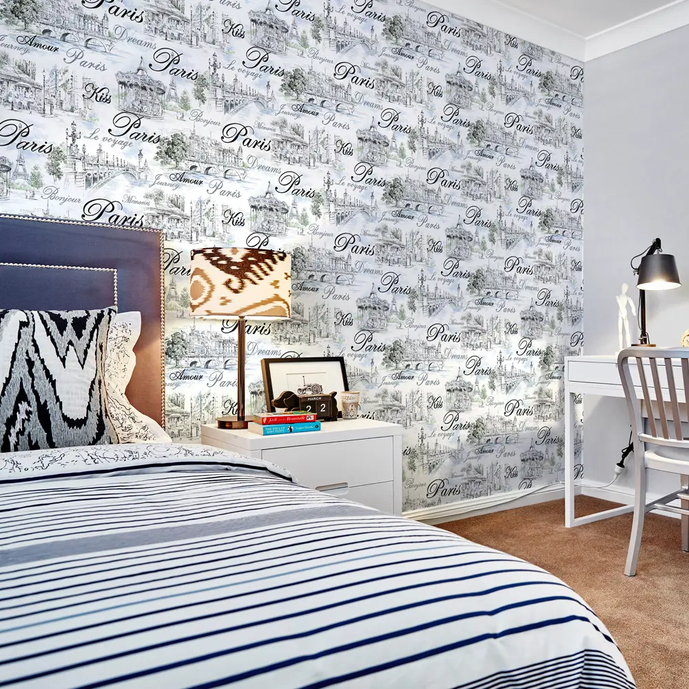 Обои виниловые Аспект Париж серые 0.53 м 80002-14 АСПЕКТ РУ STLM-2078547 - Вид №3