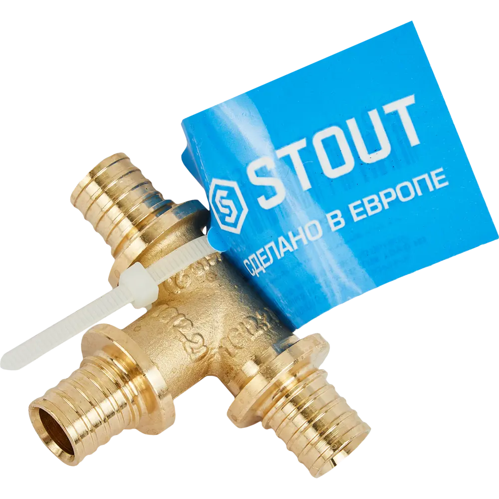 Тройник переходной STOUT 1/2" для систем водоснабжения 82197802 STLM-0021705 - Вид №4