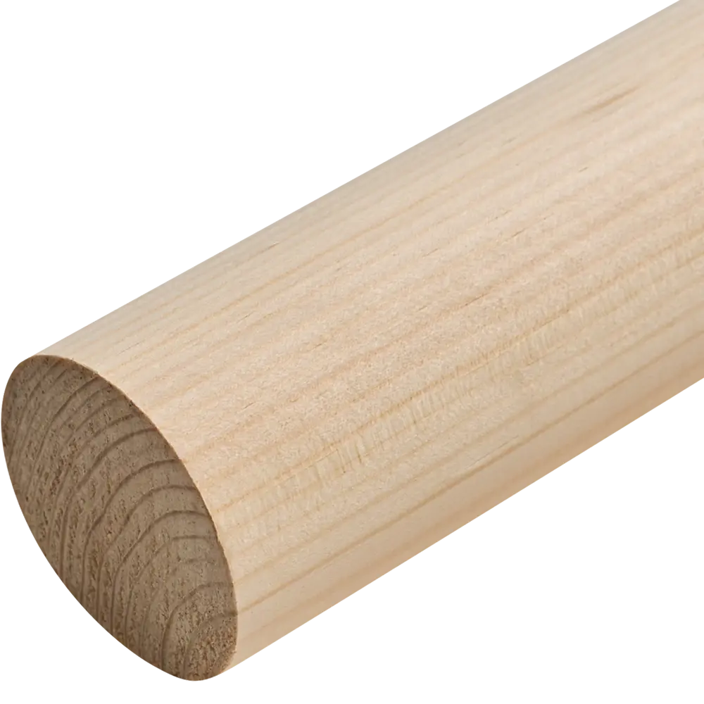 Поручень круглый сращенный хвоя Экстра 47x20x3000 мм 83836444 STLM-2019575 Santreyd 