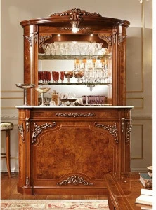 Barnini Oseo Барный шкаф из фанерованной древесины Reggenza luxury X030