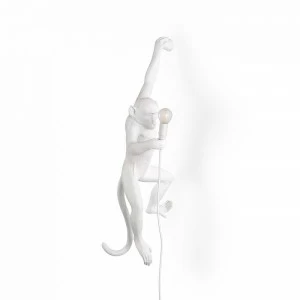 Светильник настенный белый Monkey Lamp Hanging Left 14881 SELETTI  00-3882922 Белый