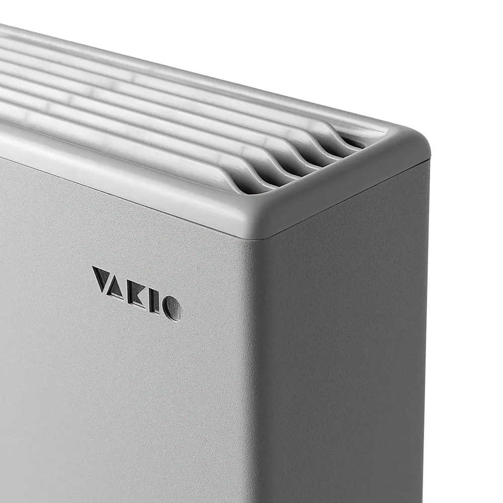 Приточный клапан Vakio Kiv New Space Gray 35 дБ 60 м3/ч цвет серебристый STLM-2187986 - Вид №1
