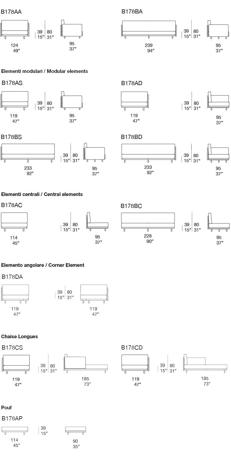 Диван Paola Lenti HARBOUR ARCH-00010064 - Вид №9