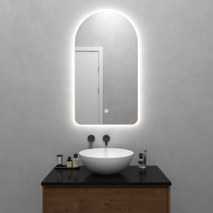 91123050 Зеркало для ванной GGL-04-S-4000-2 с подсветкой 50х90см ARKELO STLM-0493430 GENGLASS