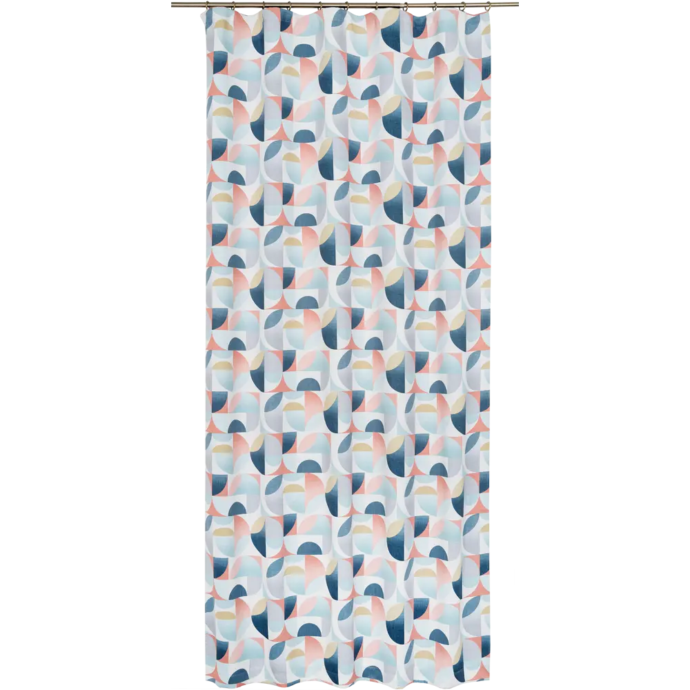 Штора на ленте «Кассандр» 145х260 см цвет голубой 82406716 STLM-2024608 SEASONS 