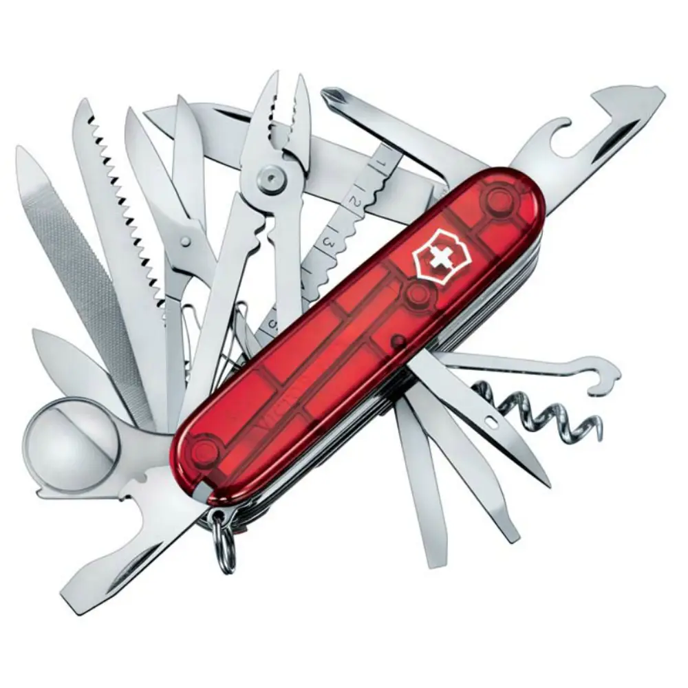 Нож Victorinox SwissChamp Wood 1.6795.T пластиковый корпус 91 мм