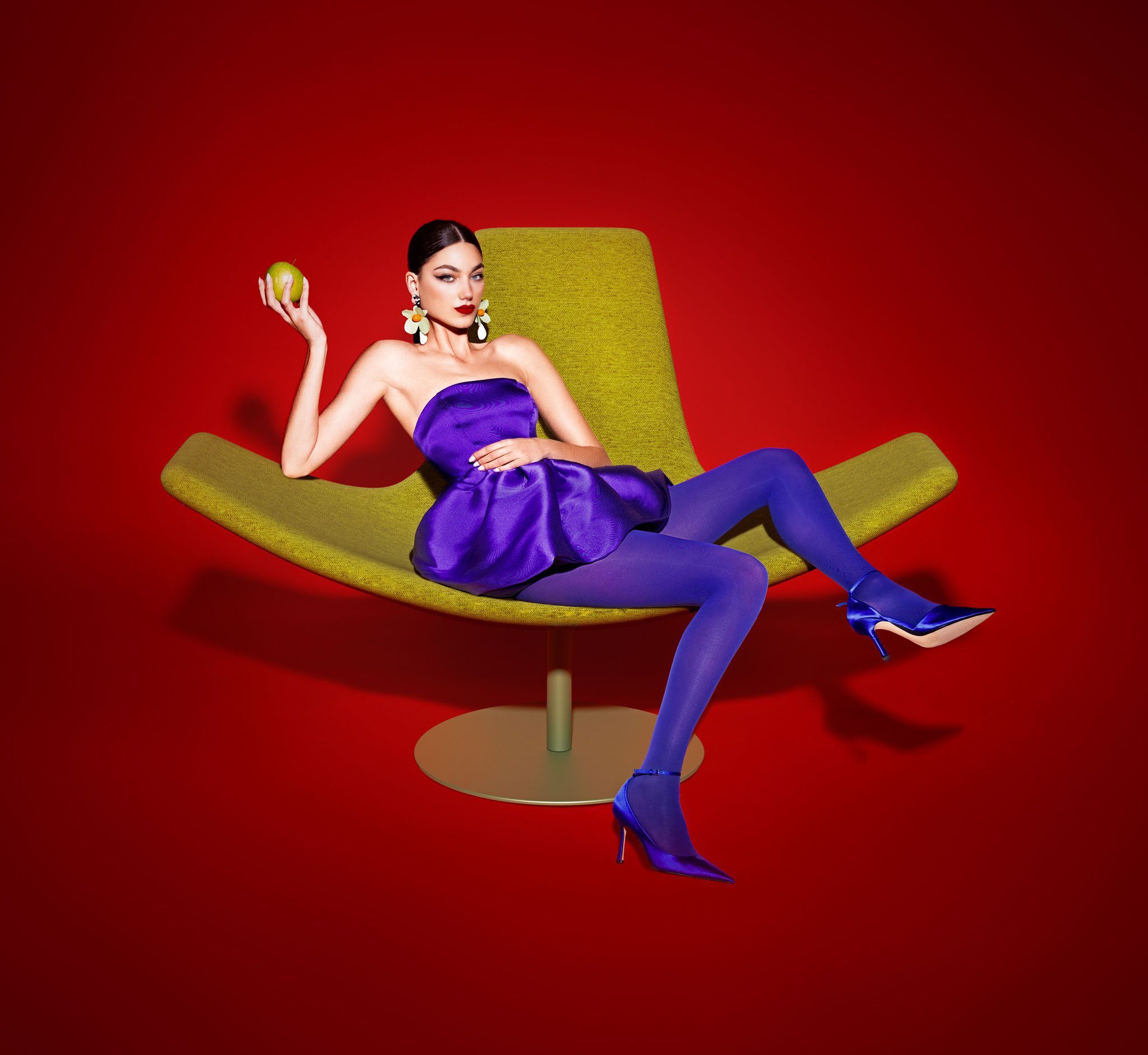 Тканевое кресло Qeeboo WING ARMCHAIR FABRIC B ARCH-00120803 - Вид №8