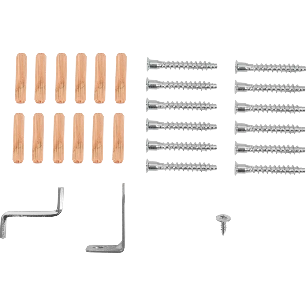 Стеллаж KONSENSA Руан 2 секции 36x70x31.7 см ЛДСП цвет белый STLM-2035003 - Вид №7