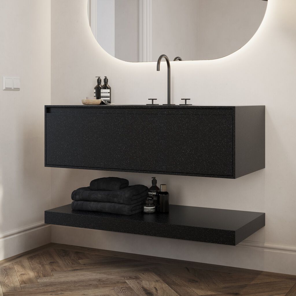 Полка для ванной комнаты Corian® RILUXA HEMERA CORIAN® ARCH-00043119 - Вид №3