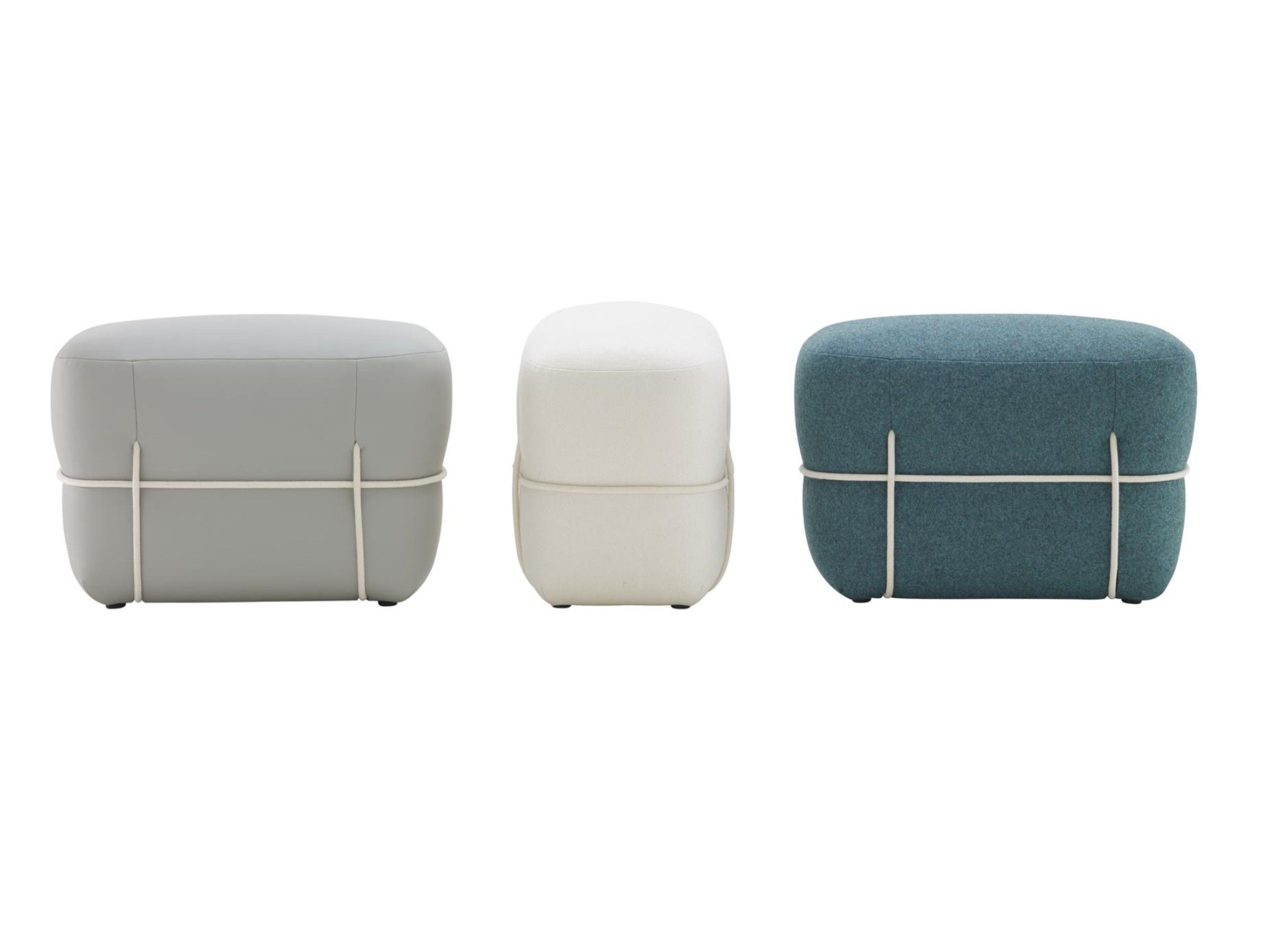 Прямоугольный пуф из ткани Ligne Roset Кружево ARCH-00033256 - Вид №3