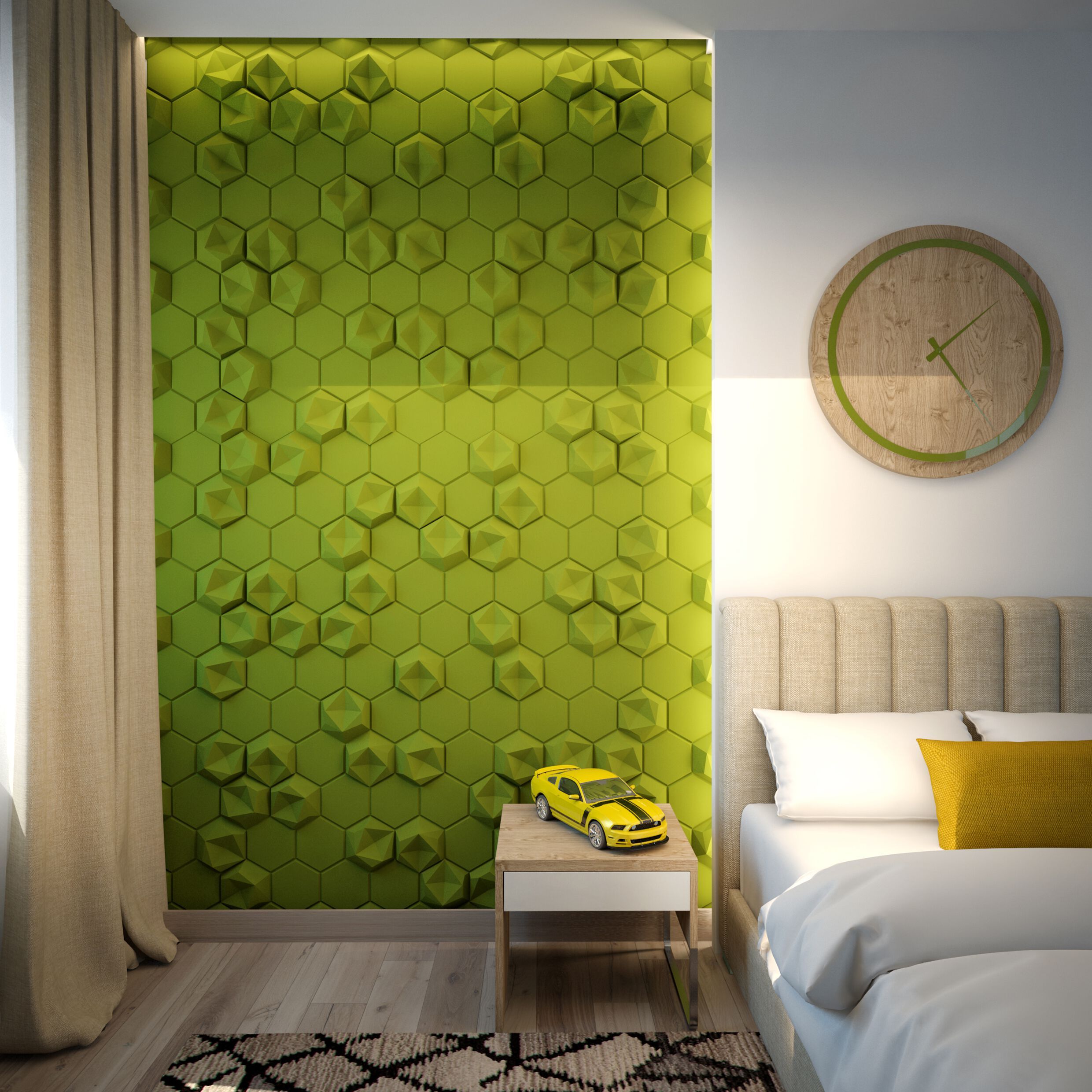 Трехмерное гипсовое покрытие WallDeco M-Modern ARCH-00143132 - Вид №2