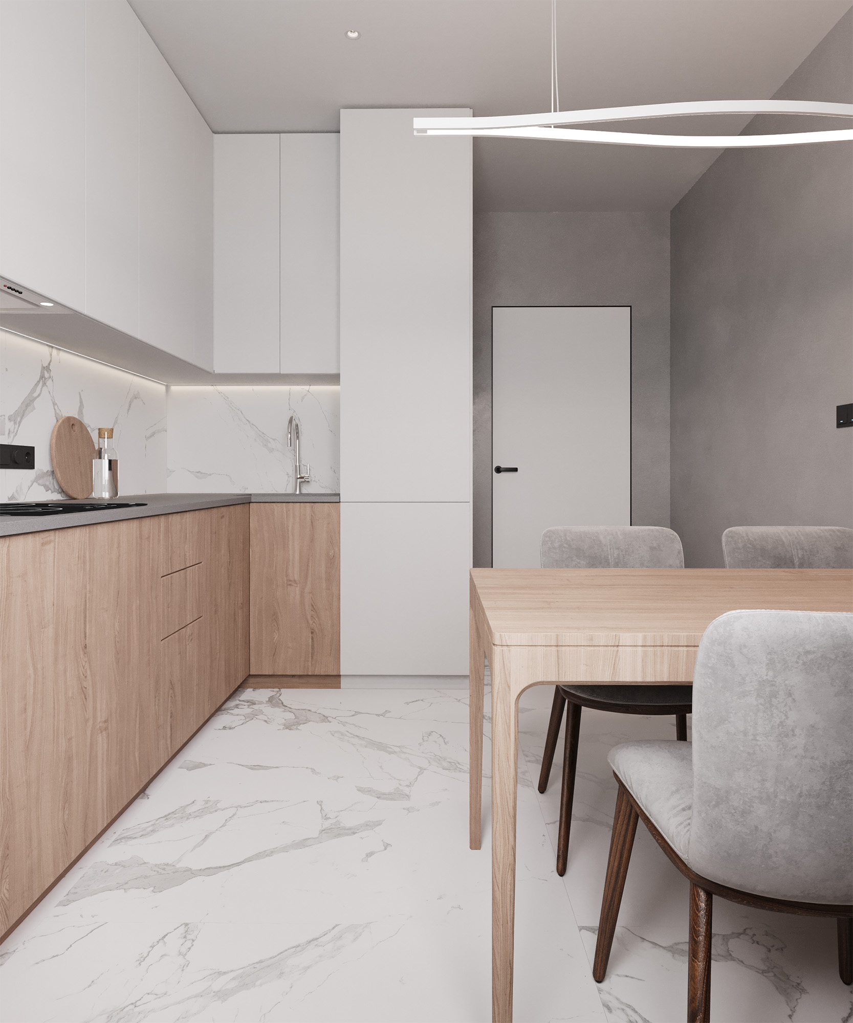 Керамогранит PARADISE STATUARIO 60х120 Arcadia Ceramica CR4003-A STLM-2175396 86386330 - Вид №1