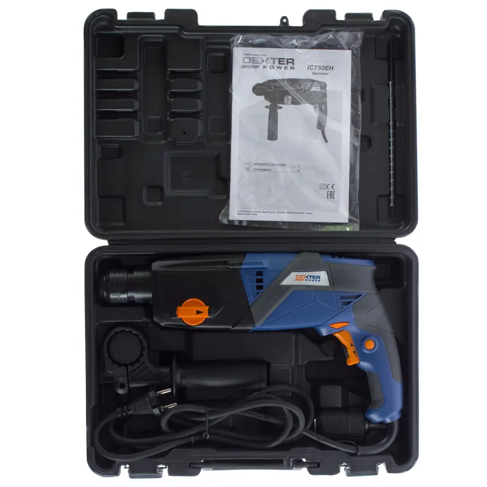 Перфоратор Dexter, 750 Вт, 2,5 Дж DEXTER POWER STLM-2092512 - Вид №3