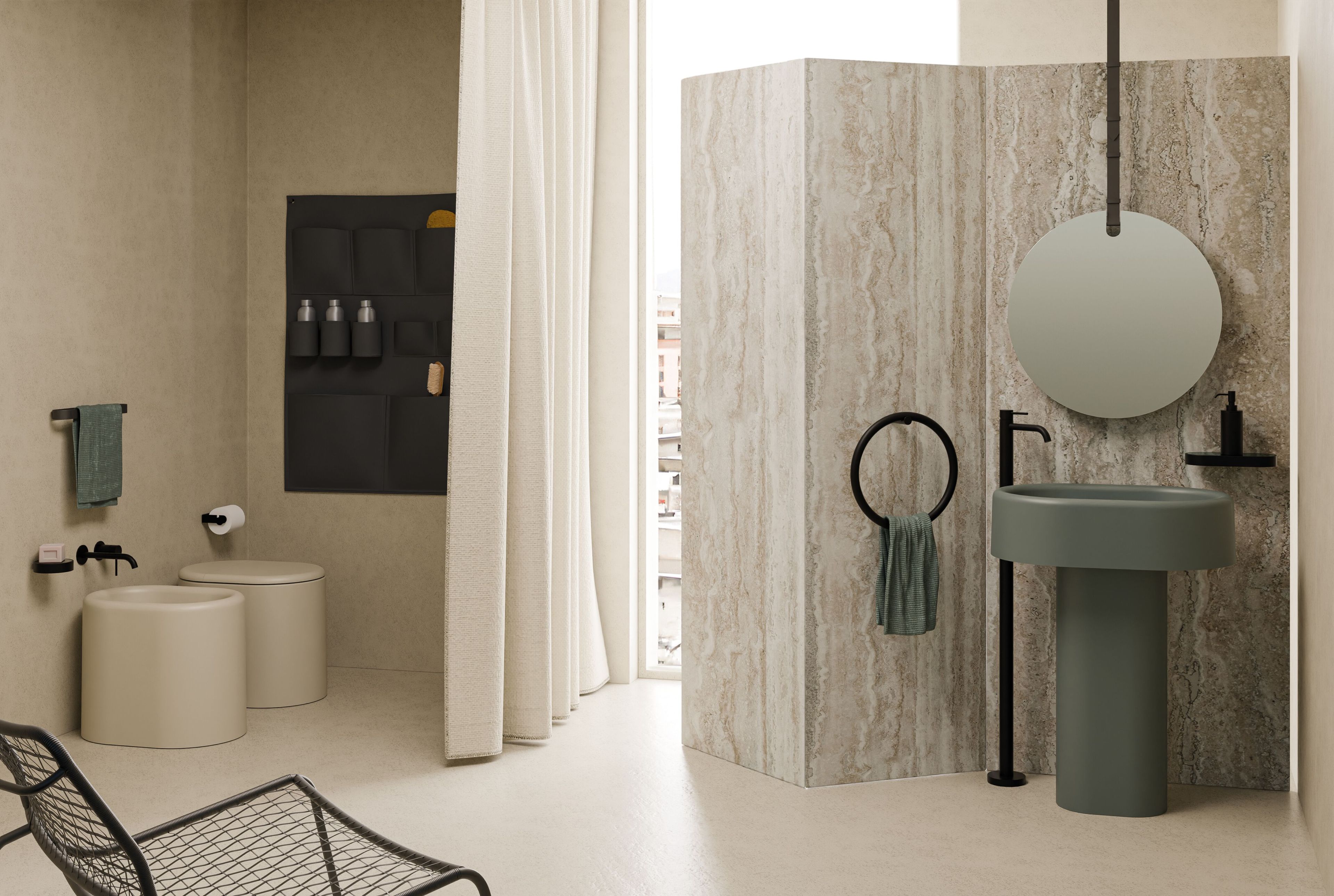 Отдельно стоящий овальный умывальник Ceramica Cielo Итака ARCH-00125160 - Вид №2