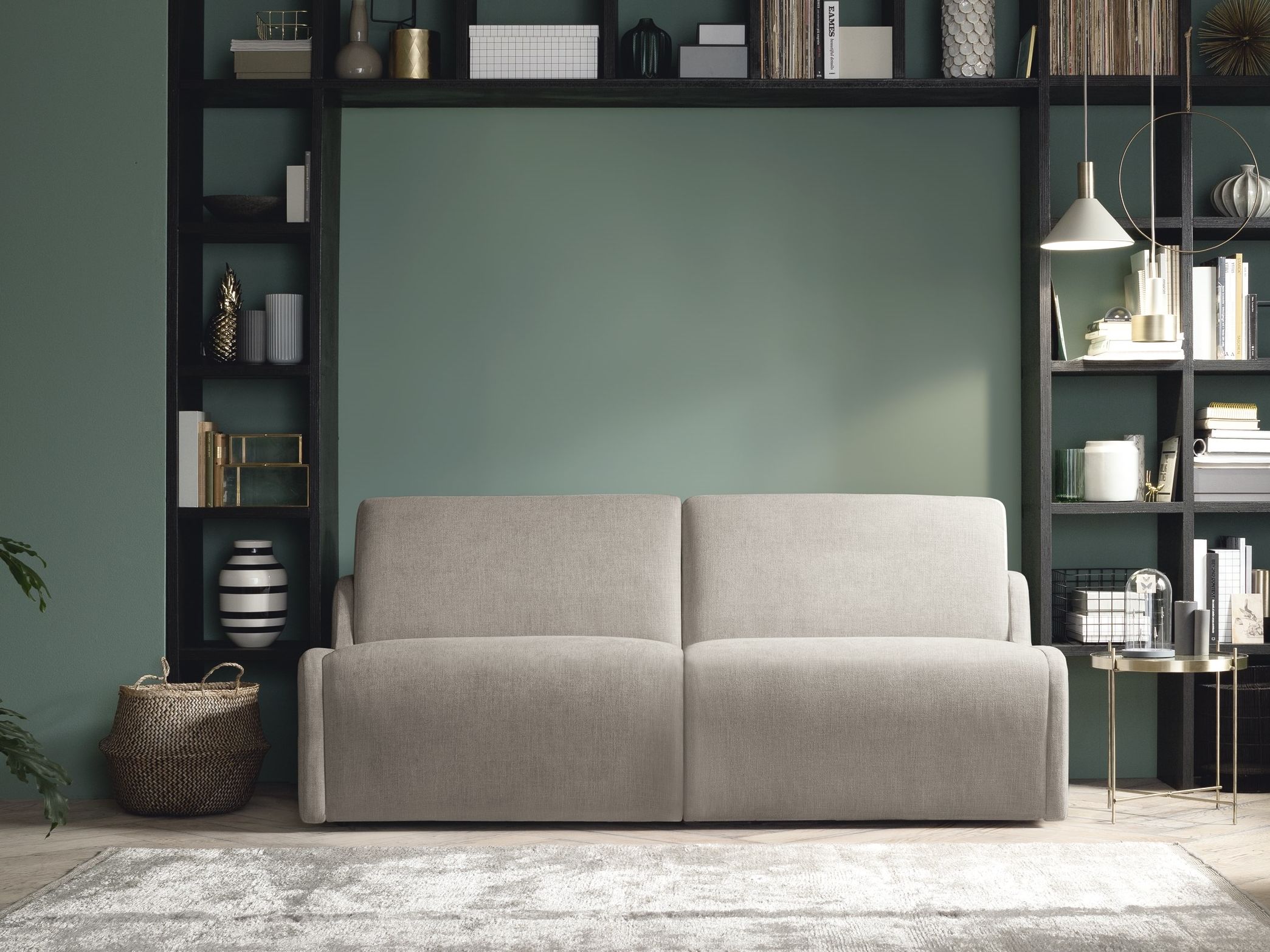 Двуспальный диван-кровать из ткани Felis Day &amp ARCH-00120168