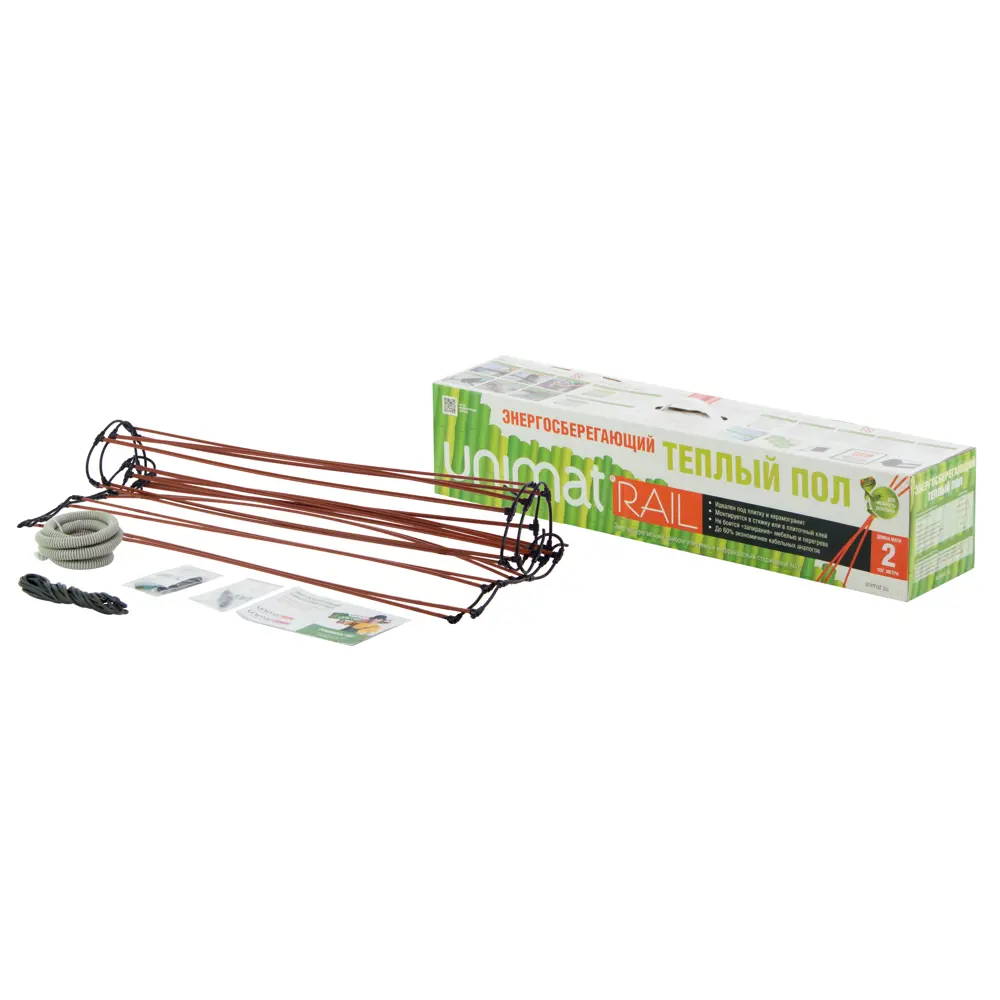 Инфракрасный стержень для теплого пола Unimat 2 м2 232 Вт STLM-2040581 - Вид №1