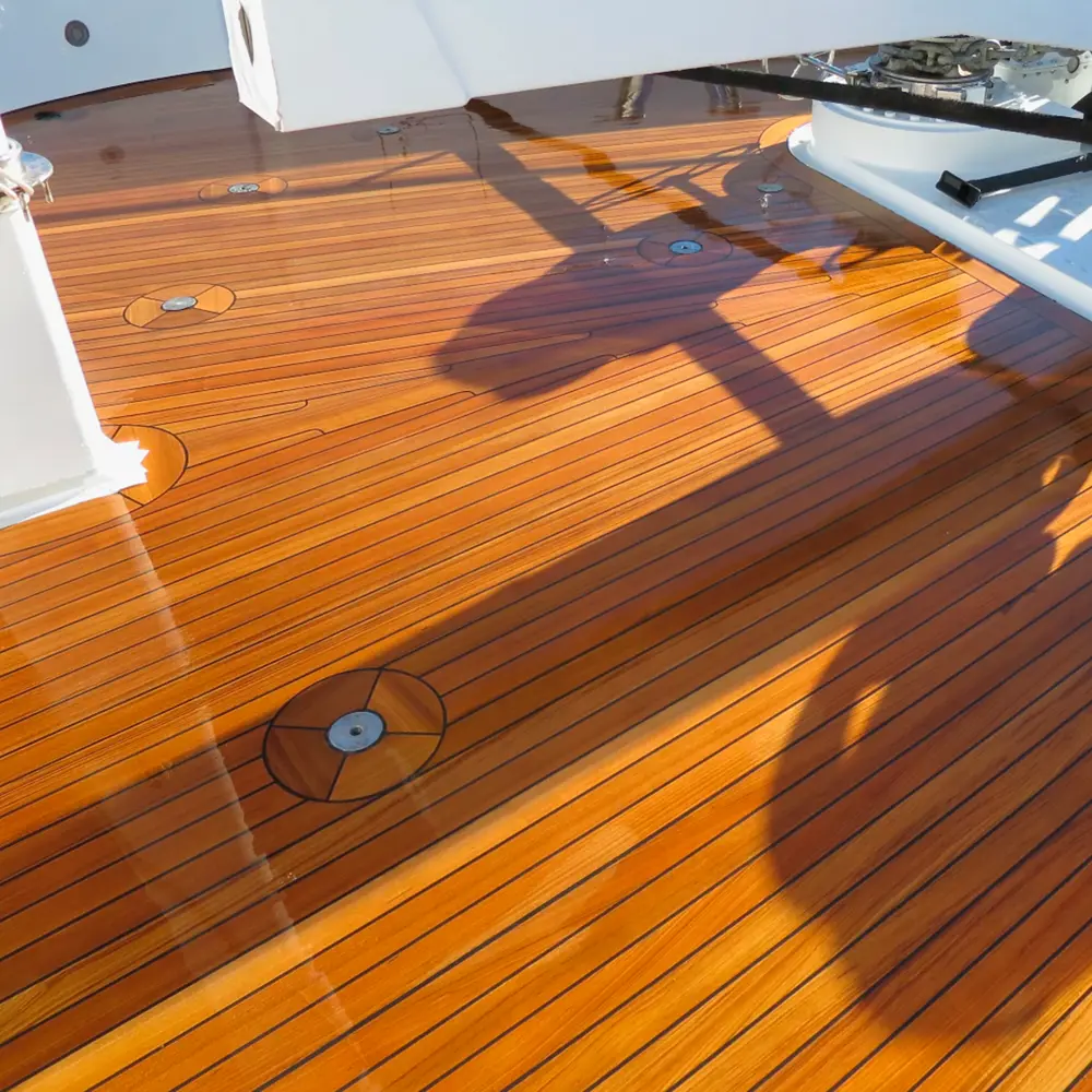 Яхтный лак Linnimax глянцевый прозрачный 9 л для надёжной защиты древесины 89349683 STLM-1536430 - Вид №3