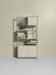 Модульный модульный отдельно стоящий книжный шкаф