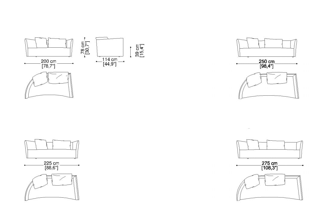 2-местный диван ERBA ITALIA Потертый Шик ARCH-00030494 - Вид №8